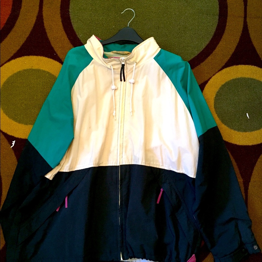 Vintage Pastel Windbreaker